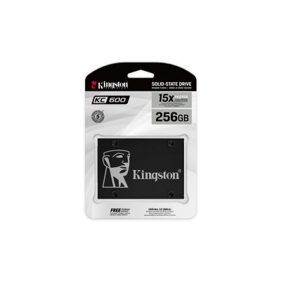 4. Kingston KC600 SSD (256GB; 2.5"; SATA 3.0; SKC600/256G)