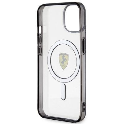 7. Ferrari FEHMP14SURKT iPhone 14 6.1" clear/transparent hardcase Outline Magsafe
