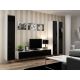 11. VIGO full display cabinet '180' 180/40/30 white/black half