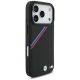 4. BMW M Tricolor Metal Logo MagSafe Case for iPhone 17 Pro - Black