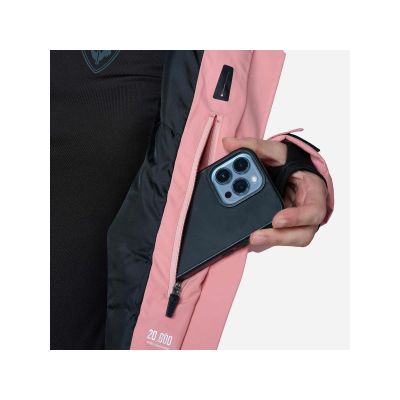 6. Rossignol W Puffy Parka Jacket Pink