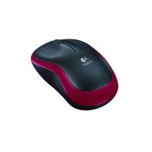 Logitech M185 Wireless Mouse 910-002237 (Optical; 1000 DPI; Red)