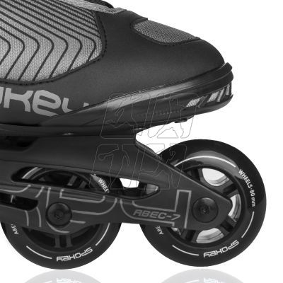 5. Spokey Revo BK/GR SPK-929432 roller skates, year 38 