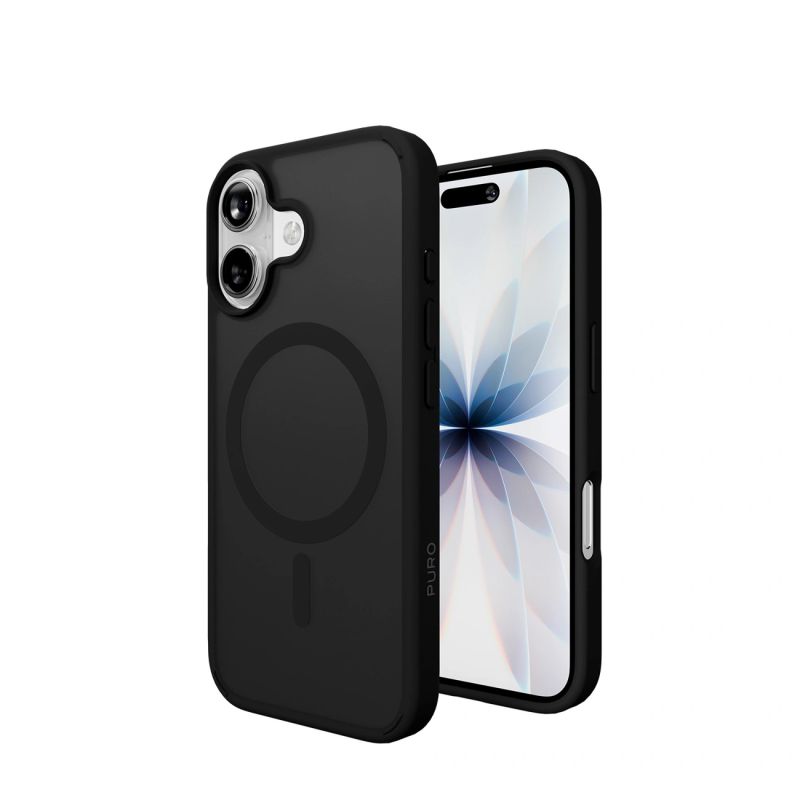 4. Puro Gradient TPU MagSafe Compatible Case for iPhone 17 - Black