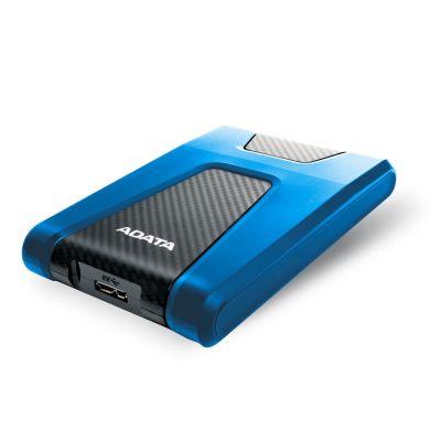 2. External HDD Drive ADATA HD650 (1TB; 2.5"; USB 3.2; blue)