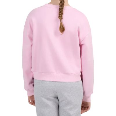 2. Girls’ 4F F2708 Sweatshirt, Light Pink 4FJWAW26TSWSF2708 56S