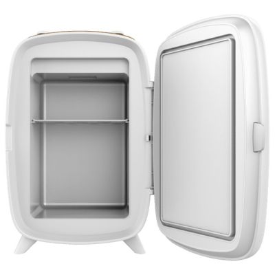 2. Cecotec CoolingBeauty 6000 Mirror Rose Nevera Travel Refrigerator 6L Electric Pink