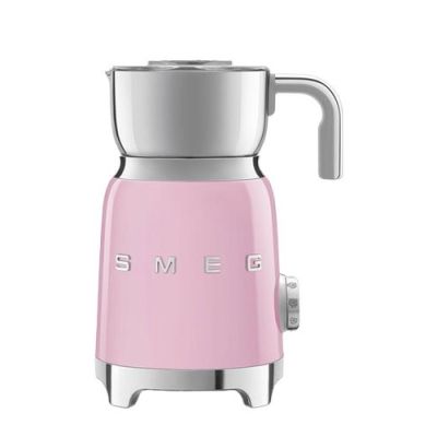 7. Smeg MFF11PKEU Milk Cream Coffee Machine 50's Cadillac Style Pink