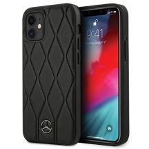 Mercedes Wave Line Case for iPhone 12 mini - Black