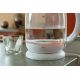 3. ELDOM LUMI GLASS KETTLE, CAPACITY 1.7 L, REG WATER TEMP., 2200 W, WHITE C510B