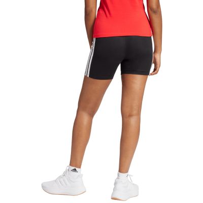 9. adidas Essentials 3-Stripes High Waisted Biker Shorts W JE1223