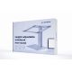 17. GEMBIRD NOTEBOOK STAND WITH HEIGHT ADJUSTMENT 15.6, SILVER