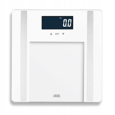 2. ADE BA2300-2 Square White Electronic Personal Scale