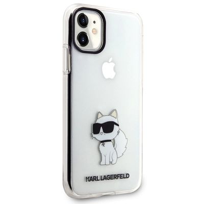 18. Karl Lagerfeld Ikonik Choupette Case for iPhone 11 / Xr - Transparent