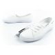 7. Lacoste women's sneakers Median ballerina shoes white