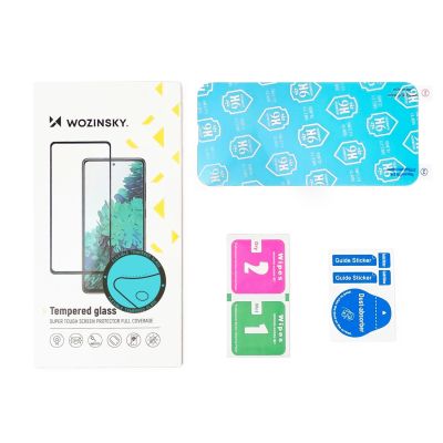 5. Wozinsky Full Cover Flexi Nano glass film tempered glass with a frame for Samsung Galaxy A73 transparent