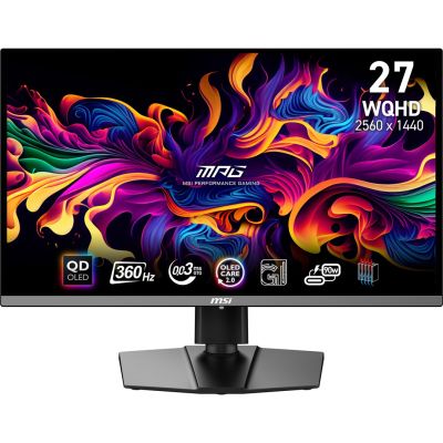 38. MSI Monitor 26.5" MPG 271QRX QD-OLED WQHD 360Hz