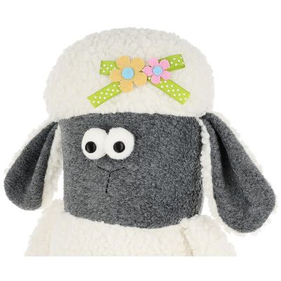 17. SHEEP ON TELESCOPE 35-50CM SPRING DECORATION