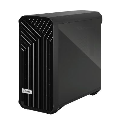 8. Fractal Torrent Black TG Light Tint 5xFan ATX case