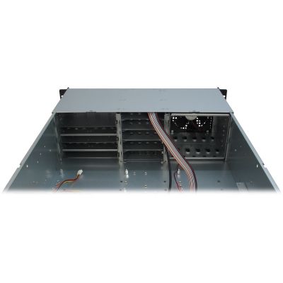 6. Inter-Tech 3U-30248 Black Stainless Steel Stand