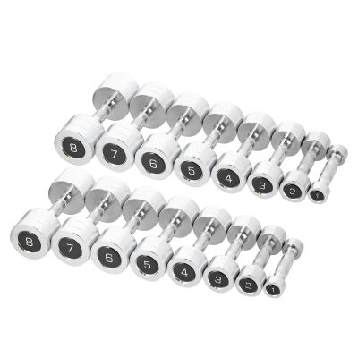 3. CHD DUMBBELL SET 2 x 1 - 8 KG (72 KG) + STR36 HMS RACK