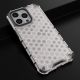 14. Honeycomb Case armor cover with TPU Bumper for iPhone 13 Pro transparent