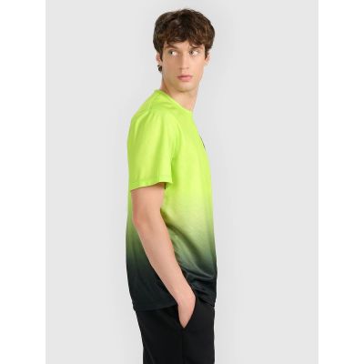 5. Men's quick-drying T-shirt with print 4F x Robert Lewandowski 4F RL9SAW25TTSHM3358-45N