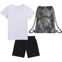 Boy's set 4F M073 T-shirt, shorts, bag 4FJWSS26TAPSM073 90S