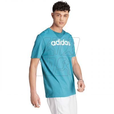 5. adidas Essentials Single Jersey Linear Embroidered Logo Tee M IJ8655