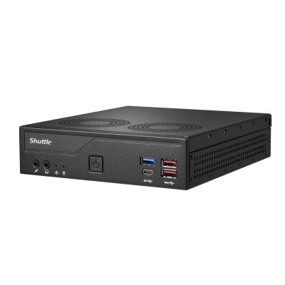 4. Shuttle DH770 Barebones PC Size 1.35L Black Intel H770 LGA 1700
