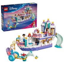 LEGO Disney 43299 - Królewska łódź weselna Arielki