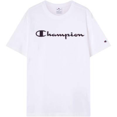 2. Men’s Champion SS Tee T-Shirt White 221814 WW001