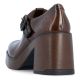 4. Women's brown high heel shoes Rieker 58053-25