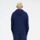 3. New Balance Stacked Logo Hoodie Fren Nny M MJ41501NNY