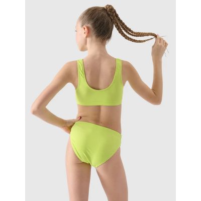2. Girls' two-piece swimsuit 4F JUNIOR 4FJWMM00UBKSF027-45S
