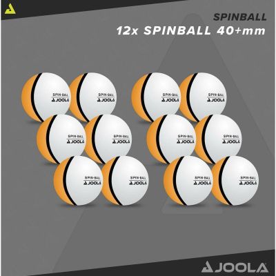 9. JOOLA SPINBALL TABLE TENNIS BALLS 12 PCS
