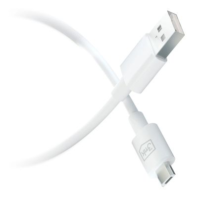 10. 3mk Hyper Cable USB-A / micro USB 5V 2.4A 1.2m - white