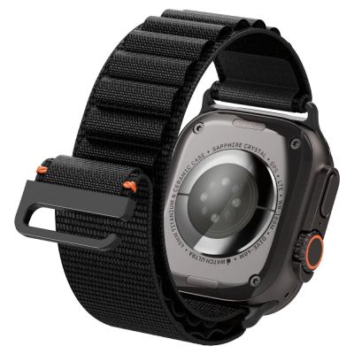 10. Strap Spigen WBF1 Strap for Apple Watch 44 / 45 / 46 / 49 mm - Black