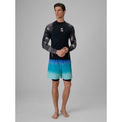 Men's 4F boardshorts with UPF50+ sun protection 4FRSS26UBDSM257-36S