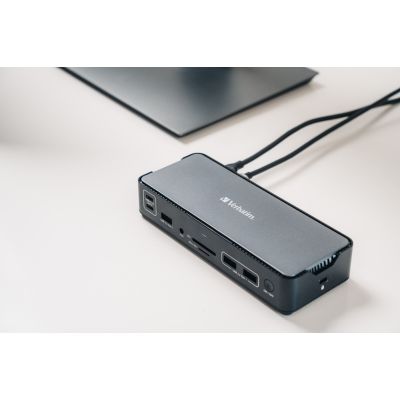 7. Verbatim CDS-15 Wired USB 3.2 Gen 1 (3.1 Gen 1) Type-C Black, Grey