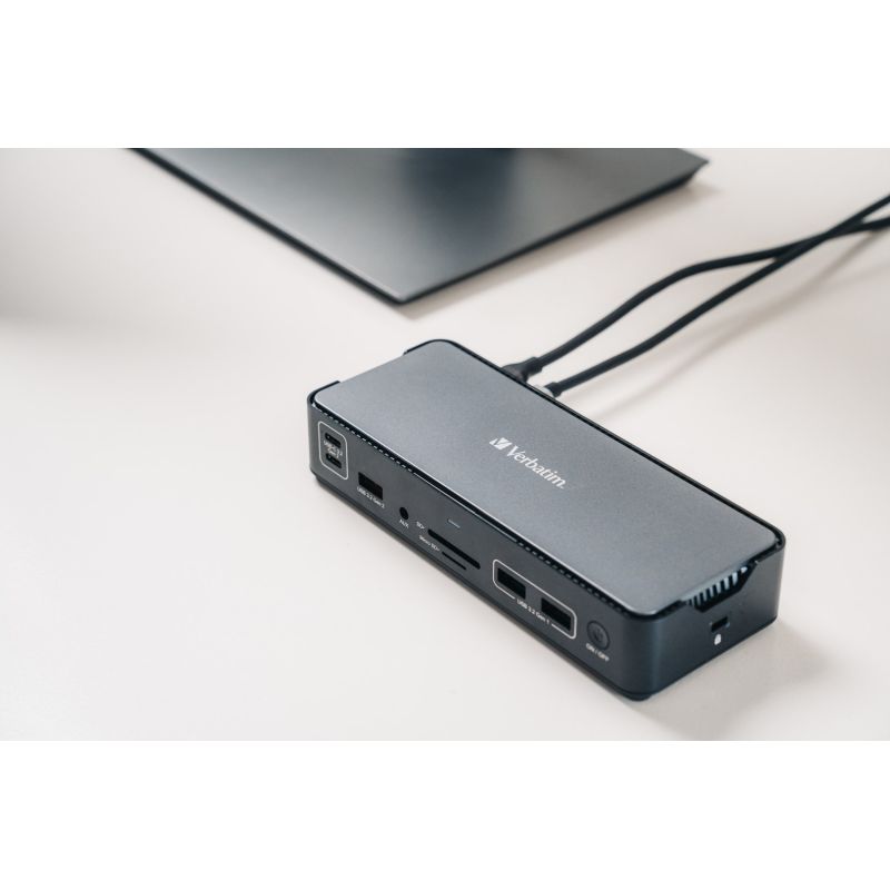 7. Verbatim CDS-15 Wired USB 3.2 Gen 1 (3.1 Gen 1) Type-C Black, Grey