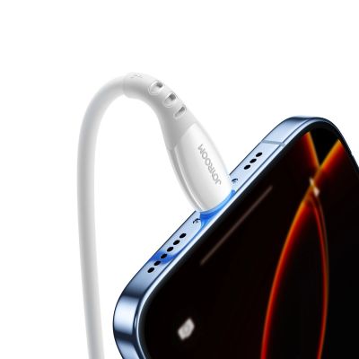 7. Joyroom S-A59 Vibrant Series 3A USB-A - Lightning cable 1.2m - white