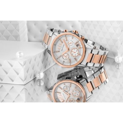 6. ARMANI EXCHANGE Banks Chronograph AX4331 Women's Watch + BOX