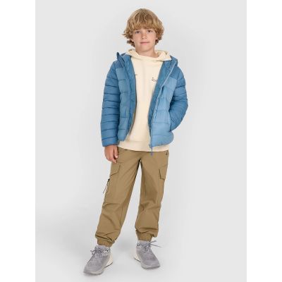 6. Boy's down jacket with synthetic filling 4F 4FJRAW25TDJAM0770-32S