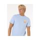 2. RIP CURL Wettie Passage Icon Tee Blue