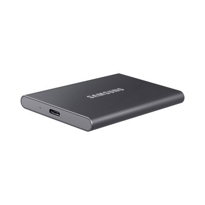 19. Samsung Portable SSD T7 2TB USB Type-C 3.2 Gen 2 (3.1 Gen 2) Gray
