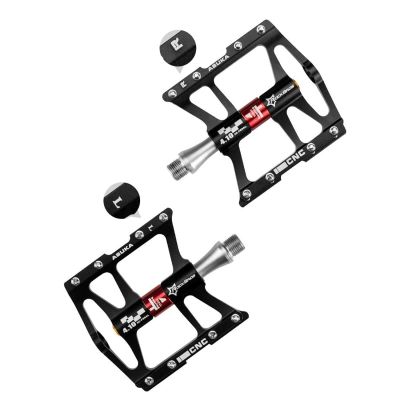 5. Rockbros JT410 4.10 4 Bearing Bicycle Pedals - Black