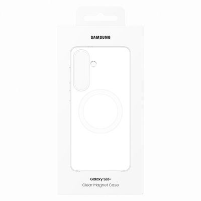 6. Samsung Clear Magnet Case for Samsung Galaxy S26+ compatible with MagSafe - transparent