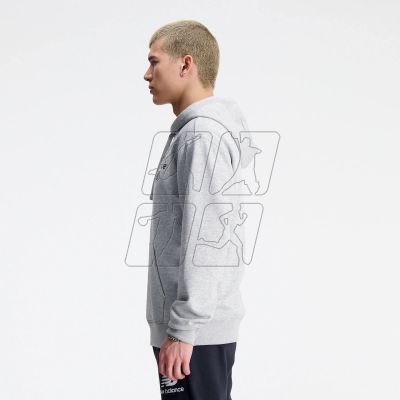 2. New Balance Essentials Reimagined French M sweatshirt MT31514AG