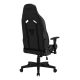 6. SENSE7 Vanguard Gaming Chair Upholstered Seat Black